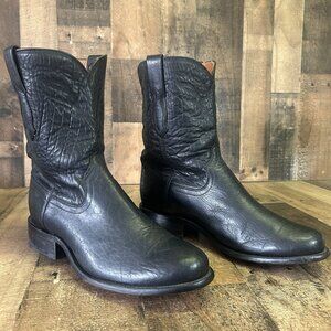 Ariat Bench Made Clanton Black Western Cowboy Boots Mens 11.5 EE